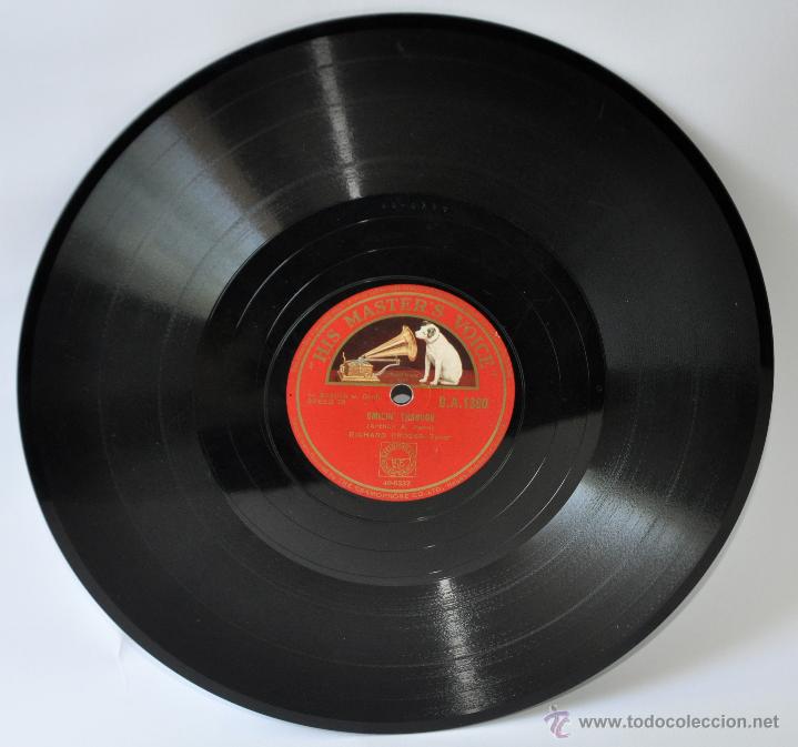 Discos de pizarra: Disco Gram&oacute;fono. Richard Crooks. Tenor. N&ordm; 65 - Foto 4