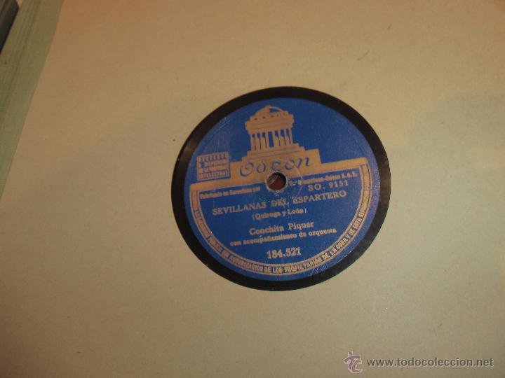 Discos de pizarra: CONCHITA PIQUER,DISCO EN BUEN ESTADO - Foto 1
