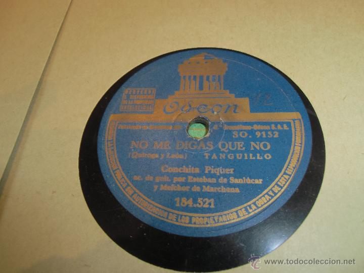 Discos de pizarra: CONCHITA PIQUER,DISCO EN BUEN ESTADO - Foto 2