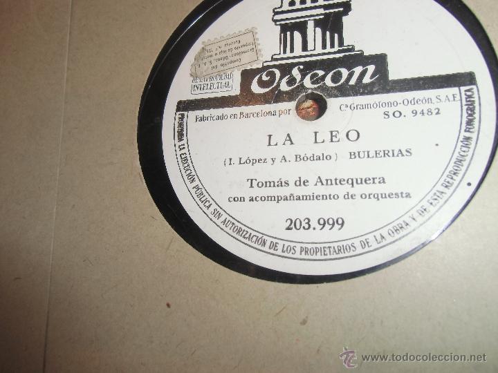 Discos de pizarra: TOMAS DE ANTEQUERA - Foto 2