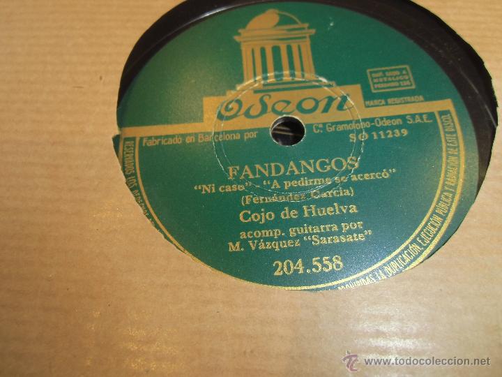 Discos de pizarra: EL COJO DE HUELVA - Foto 2