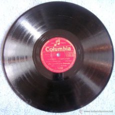 Discos de pizarra: DISCO DE 78 RPM PIZARRA - DEJALE MARCHAR. MA-MA ( FOX TROT) - NAT GONELLA Y ORQUESTA.