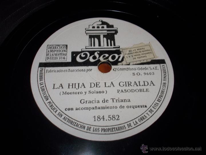 Discos de pizarra: Toma vino de mi vino disco odeon 184582 - Foto 1