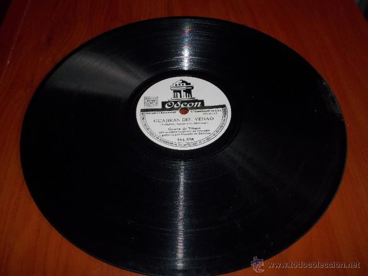 Discos de pizarra: Guajiras del vedao disco odeon N&ordm; 184558 - Foto 4