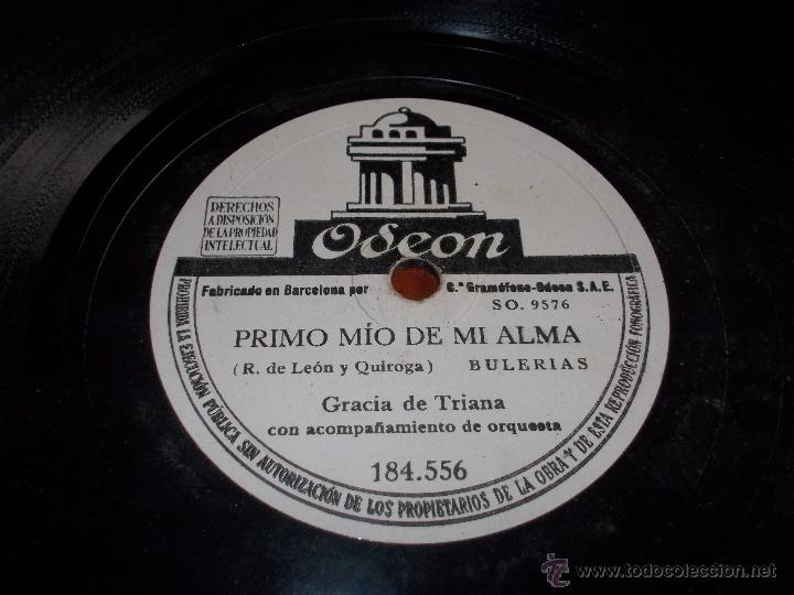Discos de pizarra: Premio de mi alma Dissco odeon n&ordm; 184556 - Foto 3