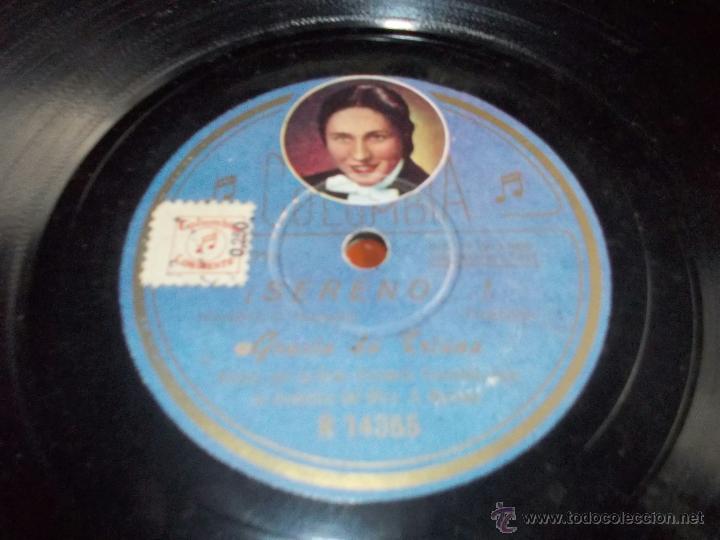 Discos de pizarra: sereno disco columbia R 14355 - Foto 3