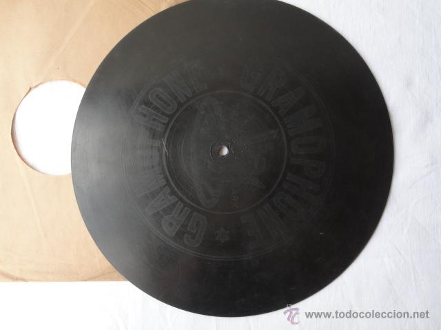 Discos de pizarra: DISCO DE PIZARRA LA VOZ DE SU AMO. TOSCA DE PUCCINI. - Foto 3