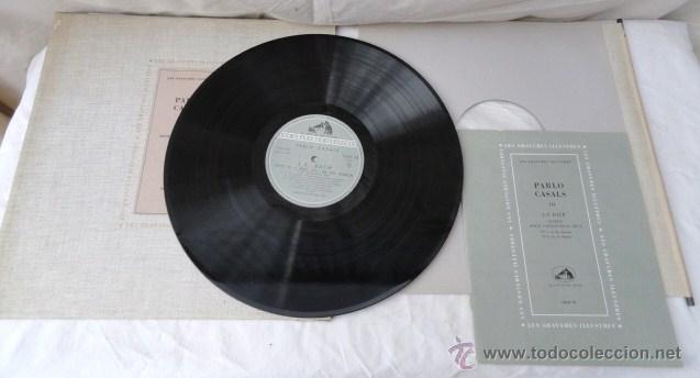 Discos de pizarra: DISCO DE PIZARRA LA VOIX DE SON MAITRE. PABLO CASALS. - Foto 3