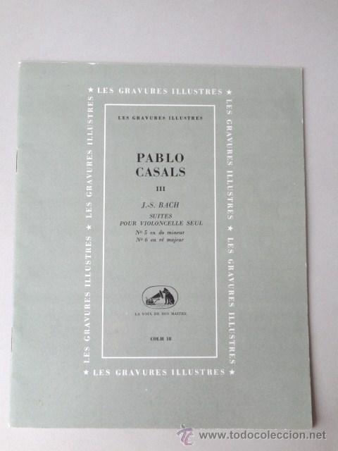 Discos de pizarra: DISCO DE PIZARRA LA VOIX DE SON MAITRE. PABLO CASALS. - Foto 7