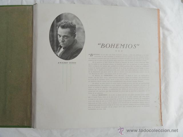 Discos de pizarra: ALBUM DISCOS DE PIZARRA ODEON. BOHEMIOS. - Foto 3