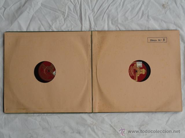 Discos de pizarra: ALBUM DISCOS DE PIZARRA ODEON. BOHEMIOS. - Foto 9