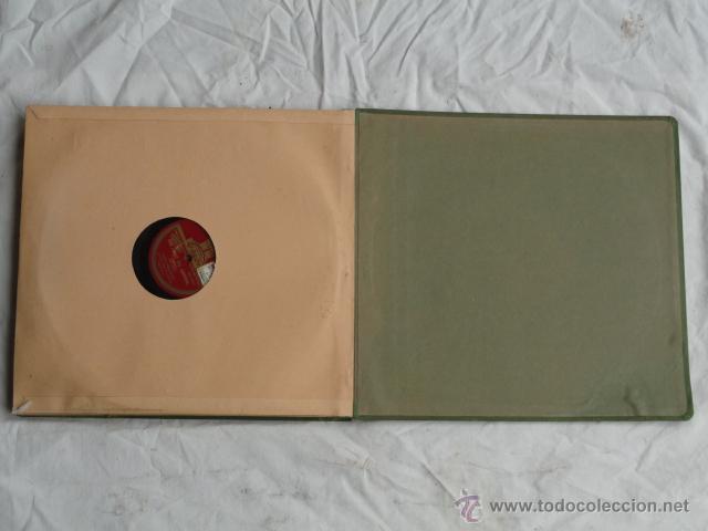 Discos de pizarra: ALBUM DISCOS DE PIZARRA ODEON. BOHEMIOS. - Foto 10