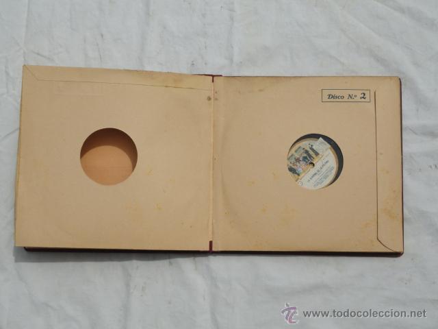 Discos de pizarra: ALBUM DISCOS DE PIZARRA ODEON. LA VERBENA DE LA PALOMA. - Foto 5