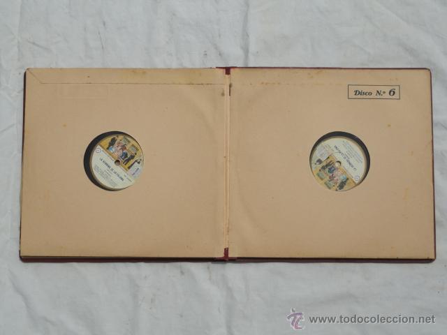 Discos de pizarra: ALBUM DISCOS DE PIZARRA ODEON. LA VERBENA DE LA PALOMA. - Foto 8