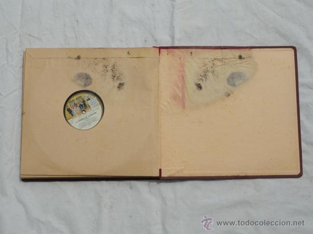 Discos de pizarra: ALBUM DISCOS DE PIZARRA ODEON. LA VERBENA DE LA PALOMA. - Foto 9