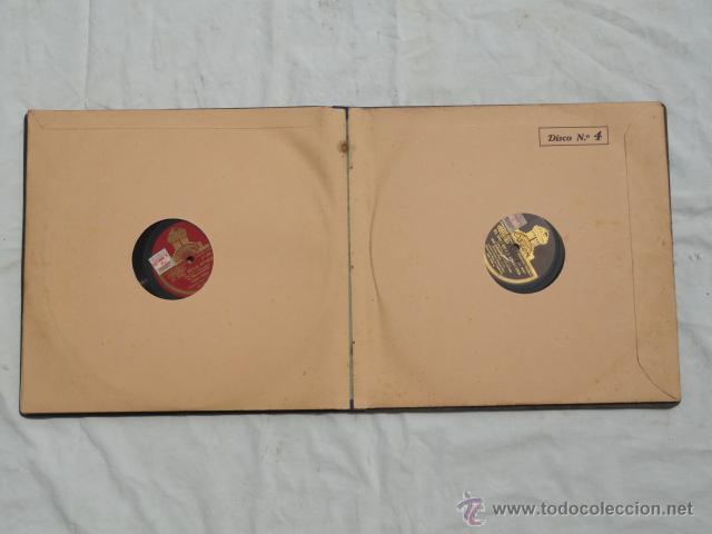 Discos de pizarra: ALBUM DISCOS DE PIZARRA ODEON. EL D&Uacute;O DE LA AFRICANA. - Foto 11