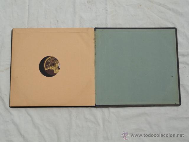 Discos de pizarra: ALBUM DISCOS DE PIZARRA ODEON. EL D&Uacute;O DE LA AFRICANA. - Foto 12