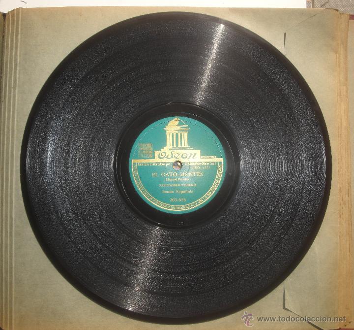 Discos de pizarra: El gato mont&eacute;s. De F. Planells. Ode&oacute;n - Foto 1