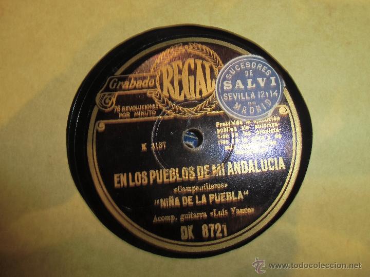 Discos de pizarra: DISCO DE PIZARRA LA NI&Ntilde;A DE LA PUEBLA - Foto 1