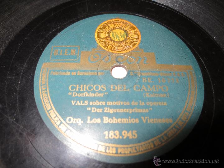 Discos de pizarra: las ultimas gotas. chicos del campo. bilbao - Foto 3