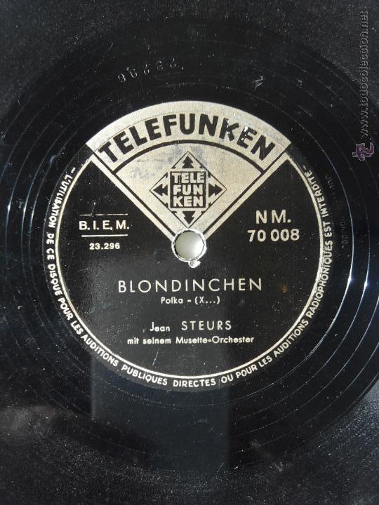 Discos de pizarra: Jean Steurs. Blondinchen. Ski-hell - Foto 1