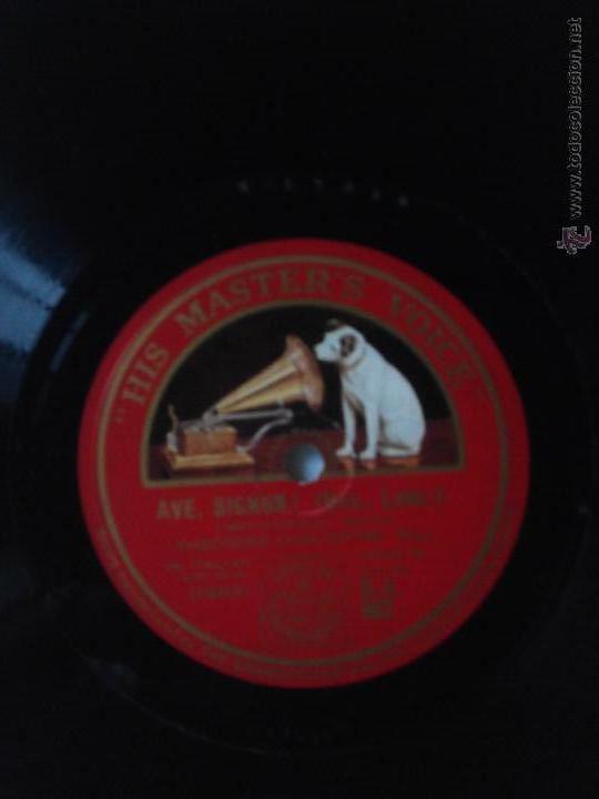 Discos de pizarra: Theodore Chaliapine. Vi ravviso. Ave signor! - Foto 1