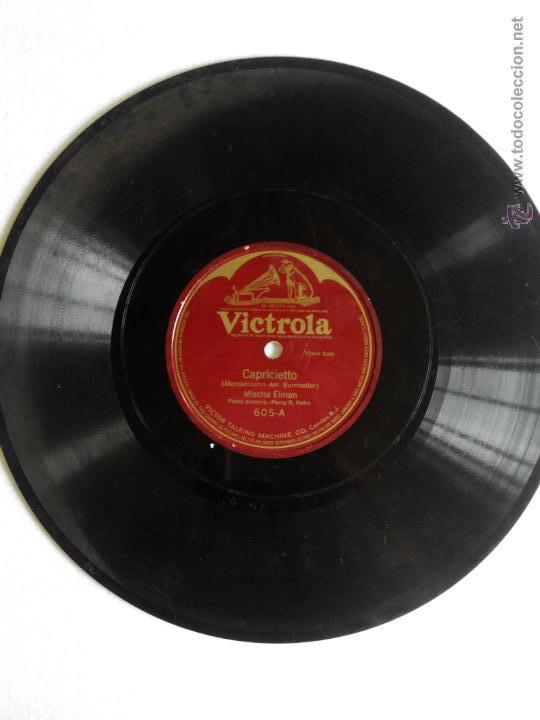 Discos de pizarra: Capricietto. The Dew is sparking. Mischa Elman - Foto 1