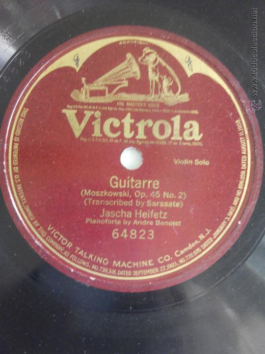 Discos de pizarra: Guitarre. Jascha Heifetz - Foto 1