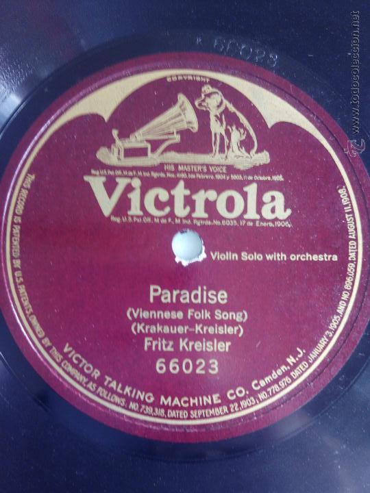 Discos de pizarra: Paradise. Fritz Kreisler - Foto 1