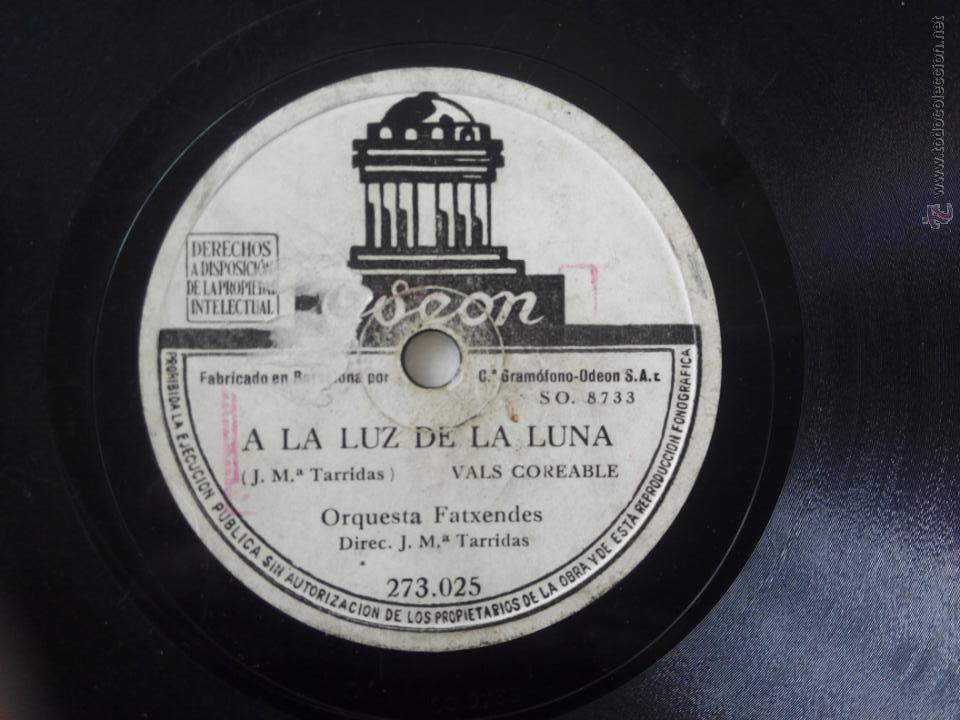 Discos de pizarra: A la luz de la luna. Islas Canarias. Orquesta Fatxendes - Foto 1