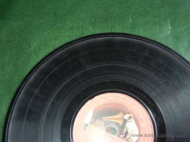 Discos de pizarra: TITTA RUFFO - TORNA A SURRIENTO - DISCO GRAMOFONO 2-52828 . MONOCARA - Foto 2