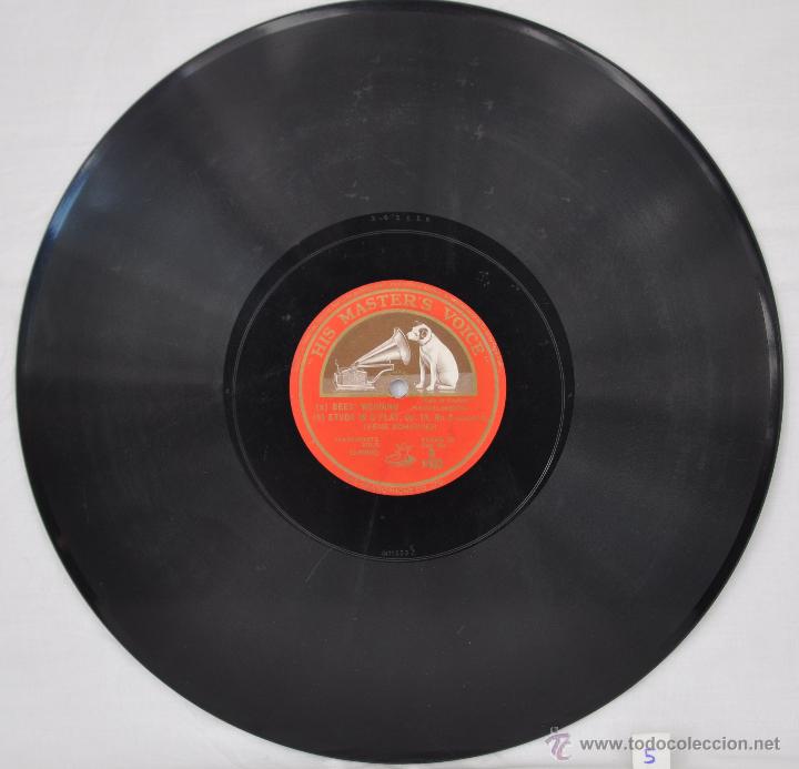 Discos de pizarra: Disco gram&oacute;fono. RUSTLE OF SPRING. N&ordm; 5 - Foto 2