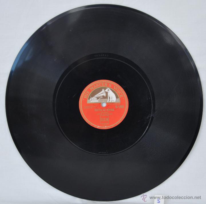 Discos de pizarra: Disco gram&oacute;fono. RUSTLE OF SPRING. N&ordm; 5 - Foto 4