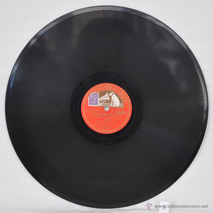 Discos de pizarra: Disco gram&oacute;fono. CAVALLEIRA RUSTICANA. N&ordm; 8 - Foto 2