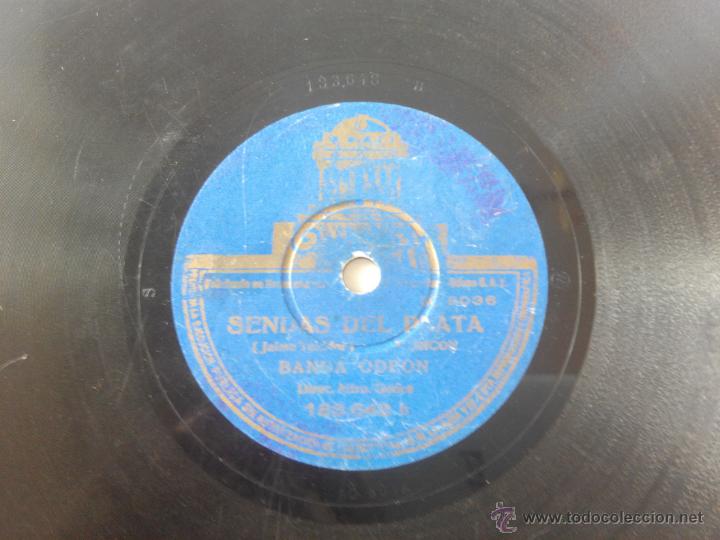 Discos de pizarra: Enrique Torres. Sendas del Plata. Banda Odeon - Foto 1