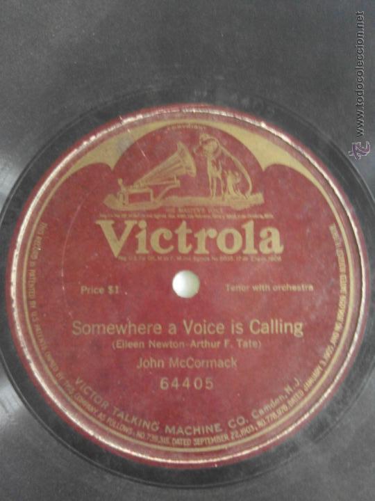 Discos de pizarra: Somewhere a voice is calling. John McCormack - Foto 1