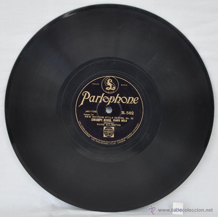 Discos de pizarra: Disco gram&oacute;fono. HOT AND BOTHERED Y SWANPY RIVER. N&ordm; 24 - Foto 2