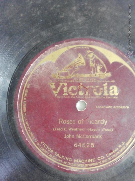 Discos de pizarra: Roses of Picardy. John McCormack - Foto 1