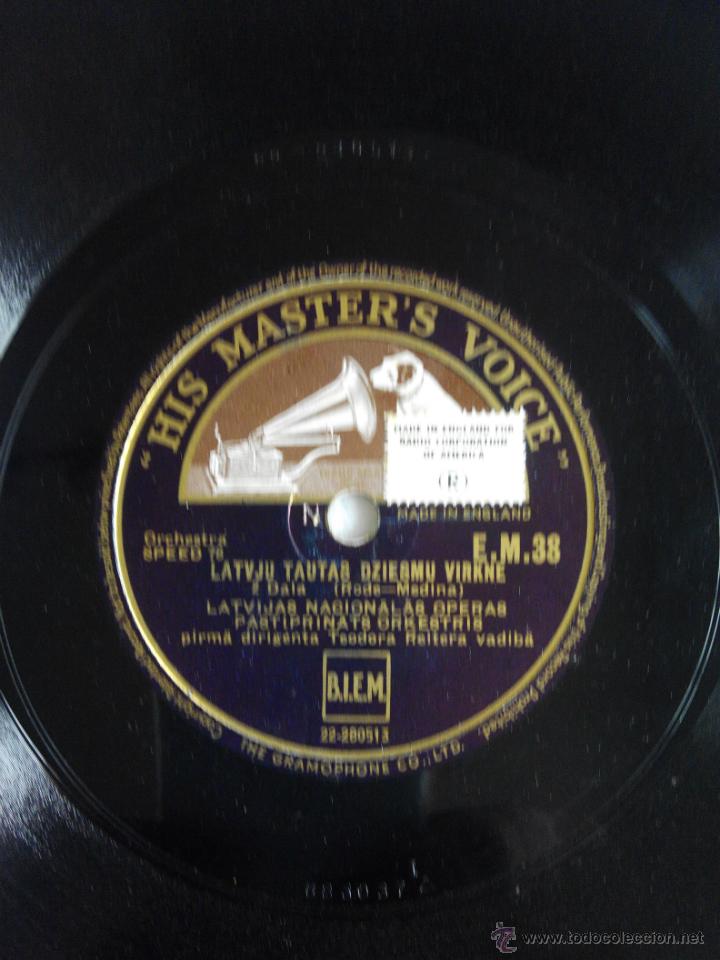Discos de pizarra: Latvju tautas dziesmu virkne - Foto 1