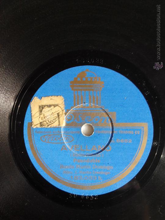 Discos de pizarra: Avellano. Ah&iacute; va el 13! Banda Mart&iacute;n Domingo - Foto 1