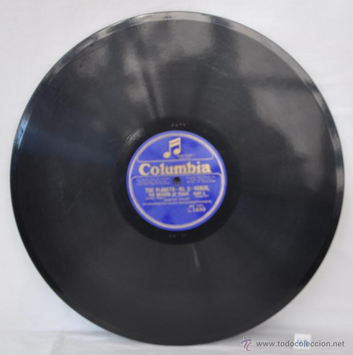 Discos de pizarra: DISCO GRAMOFONO.THE PLANETS. VENUS. N&ordm; 43 - Foto 2