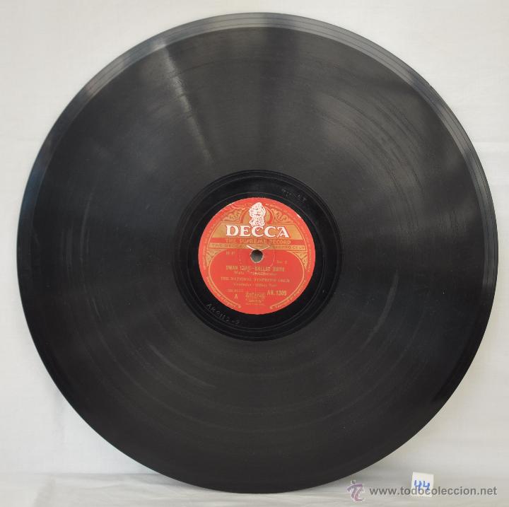 Discos de pizarra: DISCO GRAMOFONO. SWAN EAKE- BALLET SUITE. N&ordm; 44 - Foto 2