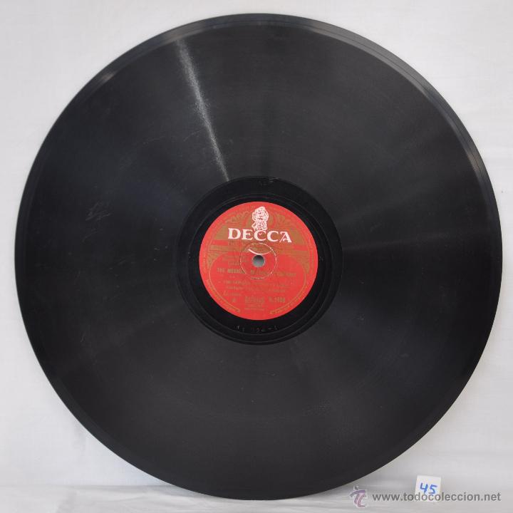 Discos de pizarra: DISCO GRAMOFONO.THE MESSIAN OVERTURE. N&ordm; 45 - Foto 3