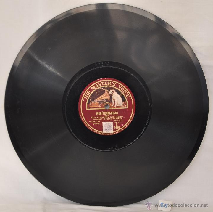 Discos de pizarra: DISCO GRAMOFONO. MEDITERRANEAN AND TINTAGEL. BAX.. N&ordm; 58 - Foto 2