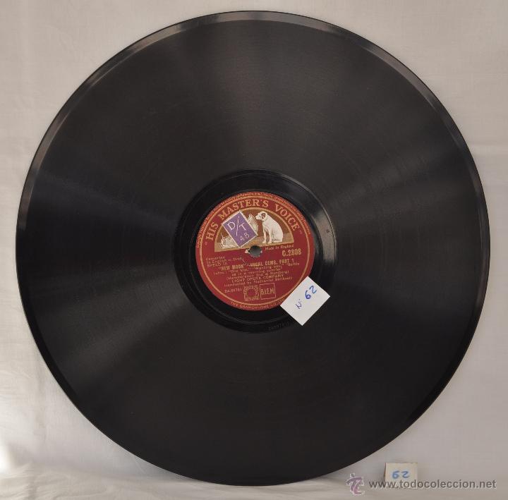Discos de pizarra: DISCO GRAMOFONO. NEW MOON-VOCAL GEMS. N&ordm; 62 - Foto 3