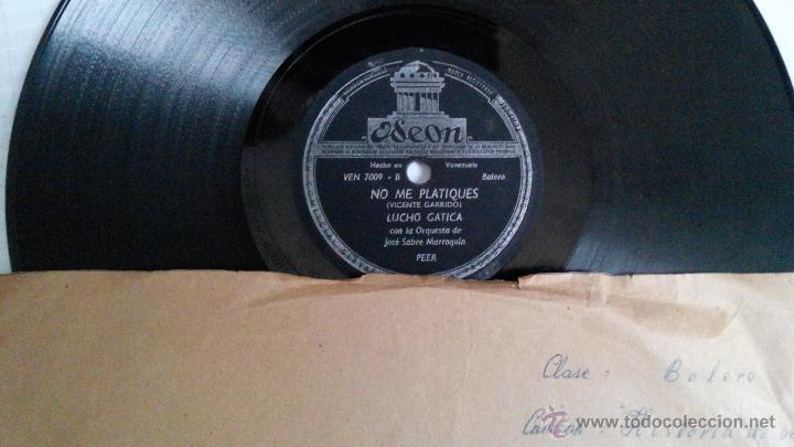 Discos de pizarra: disco pizarra  lucho  gatica - Foto 1
