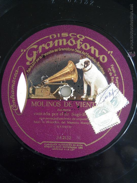 Discos de pizarra: Molinos de viento. Sagi-Barba - Foto 1