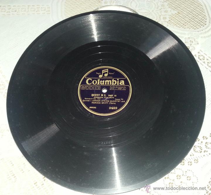 Discos de pizarra: DISCO GRAMOFONO. QUINTET IN C MAYOR. SCHUBERT. - Foto 6