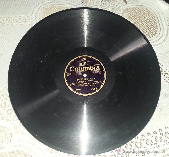 Discos de pizarra: DISCO GRAMOFONO. QUINTET IN C MAYOR. SCHUBERT. - Foto 8