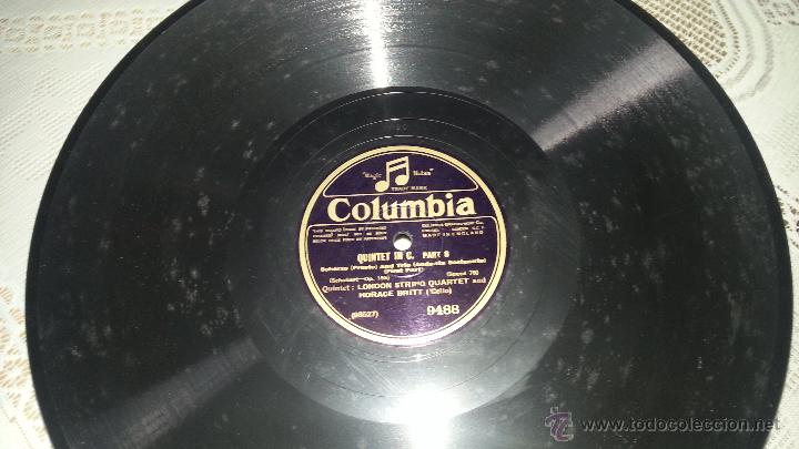 Discos de pizarra: DISCO GRAMOFONO. QUINTET IN C MAYOR. SCHUBERT. - Foto 9